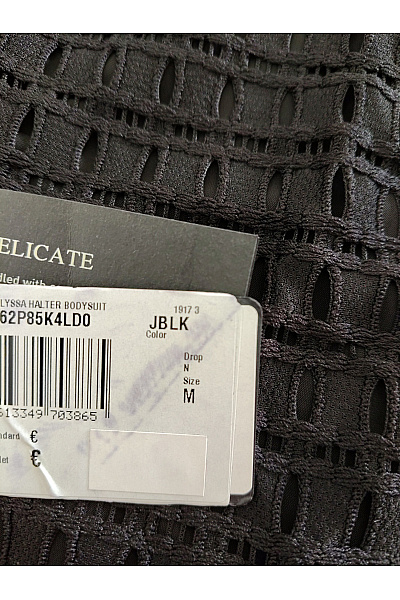 Guess Černé dámské body s ohlávkou a průstřihy Velikost M | Guess | obrázek 7