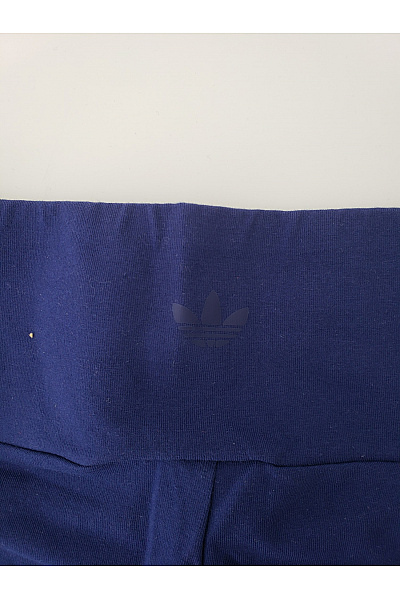 ADIDAS Modré bavlněné cyklistické kraťasy s vysokým pasem Velikost M | ADIDAS | obrázek 9