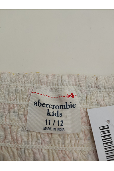 Abercrombie&Fitch Dívčí žluté letní šaty s květinovým vzorem a rozparkem Velikost 11/12 | Abercrombie&Fitch | obrázek 4