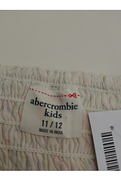 Abercrombie&Fitch Dívčí žluté letní šaty s květinovým vzorem a rozparkem Velikost 11/12 | Abercrombie&Fitch | obrázek 5