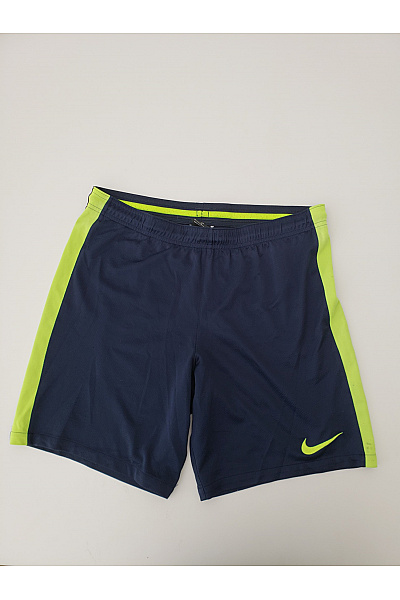 Nike Modré Sportovní Fotbalové Kraťasy Nad Kolena Vel. M