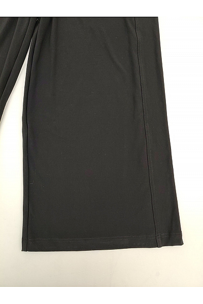 COUTURE LINE Černé dámské kalhoty Palazzo s širokými nohavicemi Velikost DE 38 | COUTURE LINE | obrázek 4