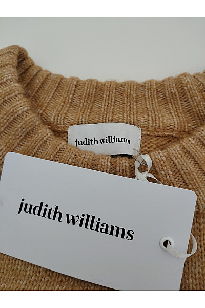 Judith Williams Hnědý pletený oversized pulovr s květinovým vzorem Velikost DE 48 | Judith Williams | obrázek 5