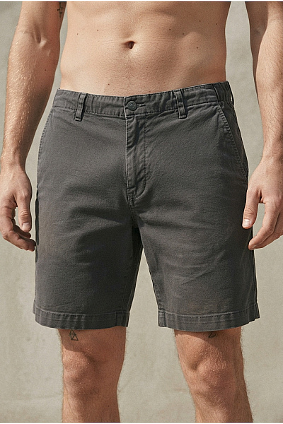 LEVIS Pánské Bavlněné Chino Kraťasy šedé Volnočasové Velikost L