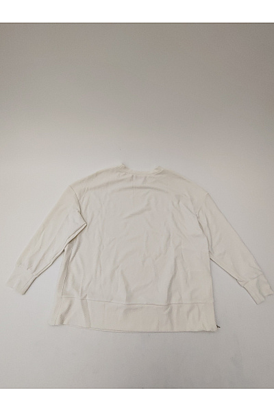 Jana Ina Bílý dámský oversized pulovr na zip Velikost EU 44 | Jana Ina | obrázek 7