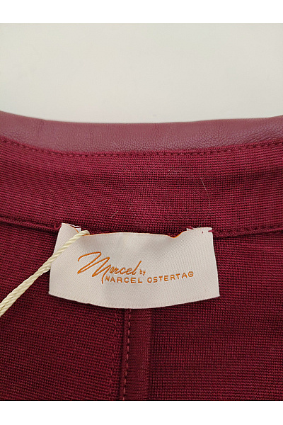 Marcel by Ostertag Červené elegantní vypasované sako s knoflíky Vel. DE 36 | Marcel by Marcel Ostertag | obrázek 7