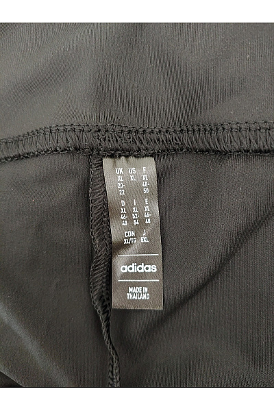 ADIDAS Černé sportovní cyklistické kraťasy s vysokým pasem Vel. US XL | ADIDAS | obrázek 4