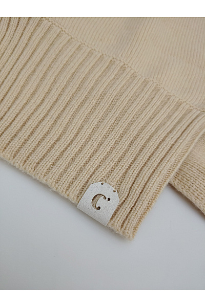 C'est tout Béžové oversized pončo tichý luxus Velikost DE 42 | C'est tout | obrázek 3