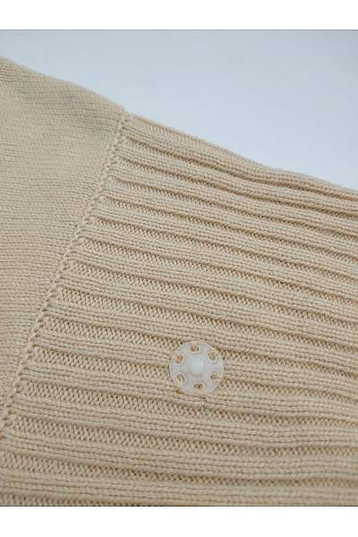 C'est tout Béžové oversized pončo tichý luxus Velikost DE 42 | C'est tout | obrázek 4