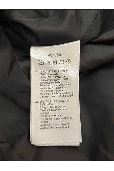 PFEFFINGER Černá dámská parka s kapucí se zipem Vel. EU 48 | PFEFFINGER | obrázek 7