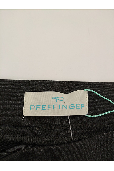 PFEFFINGER Šedé bavlněné džíny s gumou v pase Velikost DE 40 | PFEFFINGER | obrázek 3