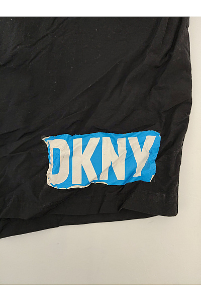 Donna Karan Černé plavecké kraťasy s potiskem Vel. L | Donna Karan | obrázek 2