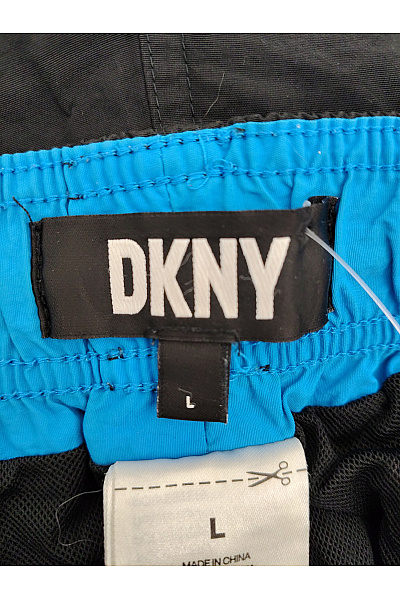 Donna Karan Černé plavecké kraťasy s potiskem Vel. L | Donna Karan | obrázek 6