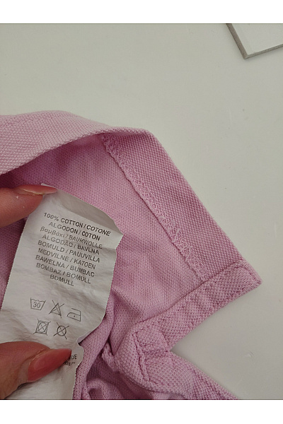 U.S.POLO ASSN. Růžové bavlněné pánské polo tričko s límečkem a krátkým rukávem Velikost US M | U.S.POLO ASSN. | obrázek 8