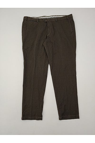 Hiltl Hnědé Pánské Chinos Kalhoty Elegantní Ležérní Velikost XXL