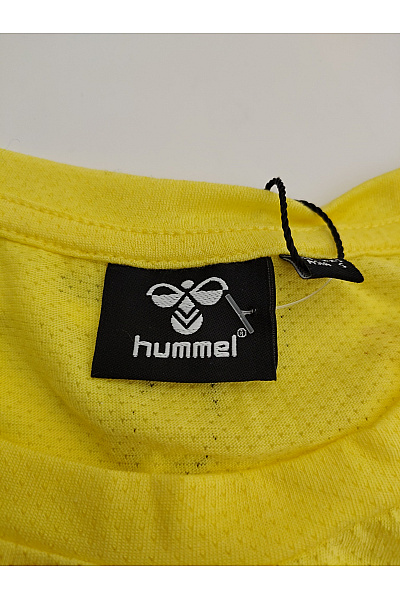 hummel Žluté sportovní funkční tričko s krátkým rukávem a raglánovým Velikost XS | hummel | obrázek 4
