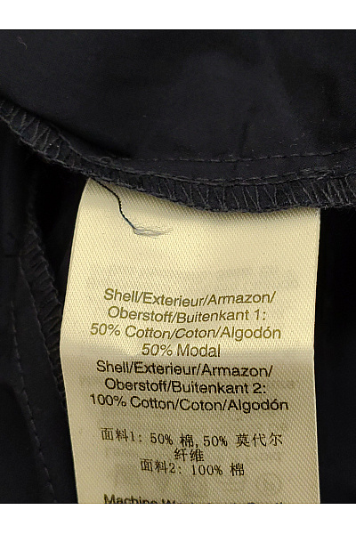 Donna Karan Bavlněné midi šaty asymetrické modré Vel. US S | Donna Karan | obrázek 8