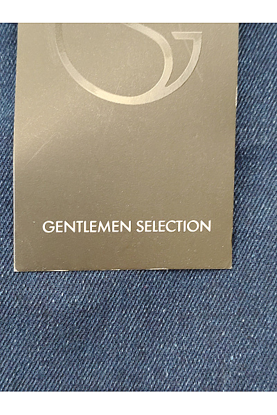 GENTLEMEN SELECTION Pánské modré bavlněné džíny rovné s kapsami Velikost DE 54 | GENTLEMEN SELECTION | obrázek 4