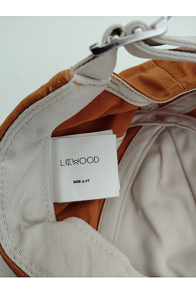 liewood Bavlněná kšiltovka hnědo-béžová | liewood | obrázek 6