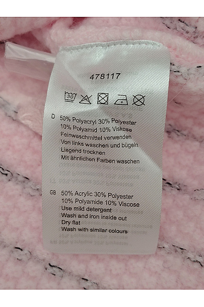 Alfredo Pauly Růžový propínací pletený svetřík s límečkem a knoflíky Velikost FR 44 | Alfredo Pauly | obrázek 5