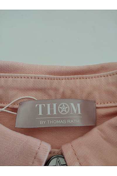 THOM By Thomas Rath Dámská bavlněná košile s dlouhým rukávem růžová crop Vel. DE 38 | THOM By Thomas Rath | obrázek 6