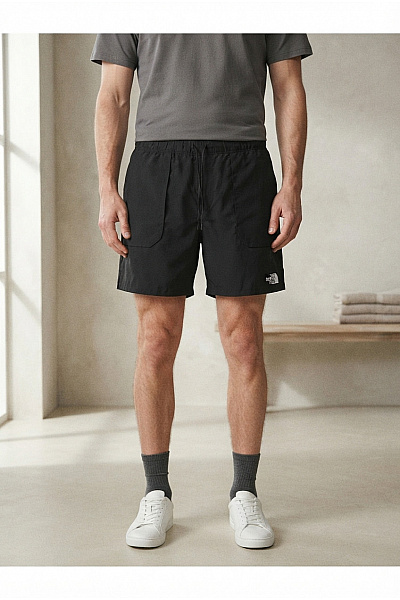 THE NORTH FACE Černé Sportovní Kraťasy S Kapsami Vel. US XL