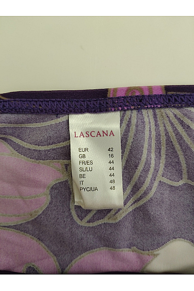Lasca Fialové květinové spodní díl plavek s vysokým pasem Velikost EU 42 | Lasca | obrázek 6