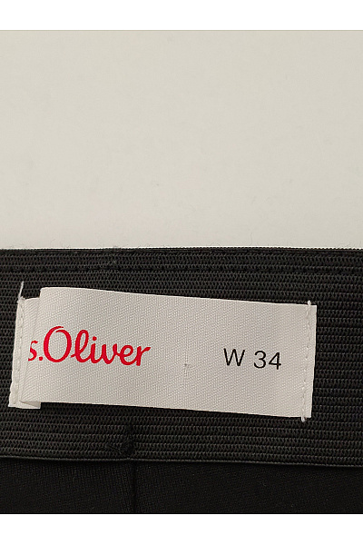 s.OLIVER Černé dámské úzké kalhoty s puky Velikost EU 34 | s.OLIVER | obrázek 3