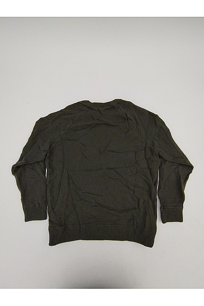 LAWRENCE GREY Pánský khaki kašmírový pulovr oversized Velikost XXL | LAWRENCE GREY | obrázek 7