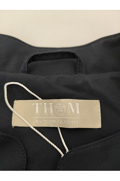 THOM By Thomas Rath Černá přechodová bunda krátká elegantní Vel. DE 46 | THOM By Thomas Rath | obrázek 9