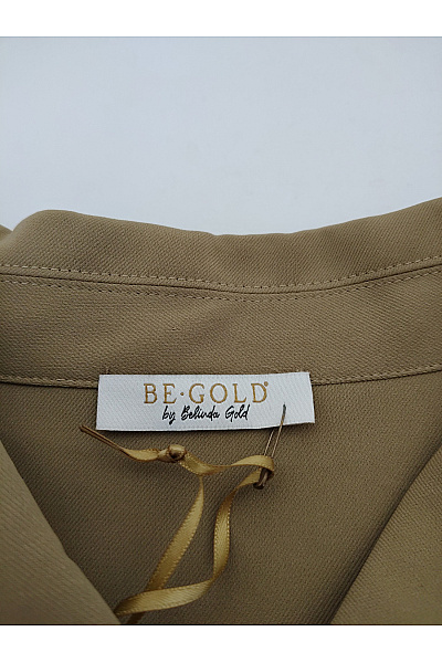 Belinda Gold Dámská khaki košilová bunda přechodová elegantní Vel. DE 44 | Belinda Gold | obrázek 6