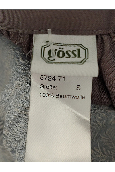 limberry Šedé bavlněné dirndl šaty midi Velikost EU 38 | limberry | obrázek 9
