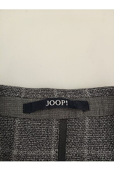 JOOP! Pánské vlněné sako šedé kostkované jednořadé smart casual Velikost EU 50 | JOOP! | obrázek 6