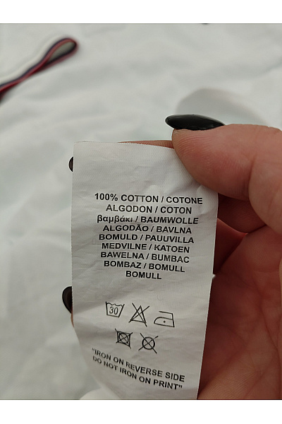 U.S.POLO ASSN. Bílé bavlněné polo tričko s krátkým rukávem a límečkem Velikost US XL | U.S.POLO ASSN. | obrázek 8