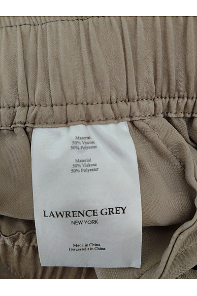 LAWRENCE GREY Béžové cargo kalhoty s širokými nohavicemi a kapsami Velikost EU 34 | LAWRENCE GREY | obrázek 8