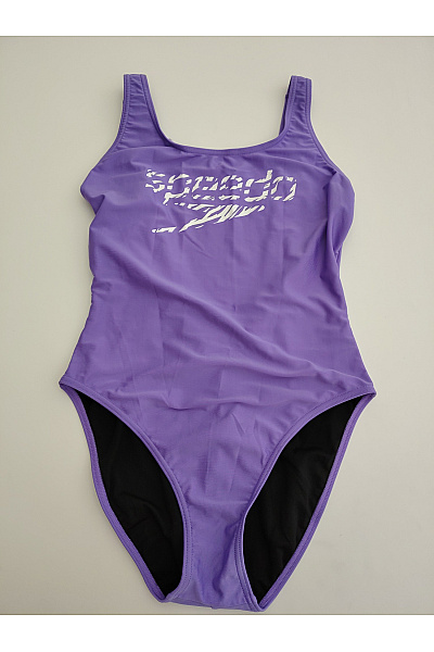 Speedo Fialové Jednodílné Sportovní Plavecké Plavky Vel. 38