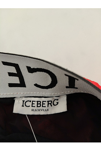 Iceberg Červené plavecké kraťasy s potiskem Velikost XL | Iceberg | obrázek 8