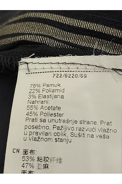 CINQUE Bavlněné pruhované šaty bez rukávů midi zavinovací Velikost EU 38 | CINQUE | obrázek 7