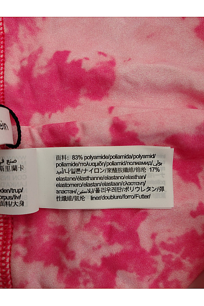 Calvin Klein Růžové batikované tangové spodní díl plavek Velikost M | Calvin Klein | obrázek 6
