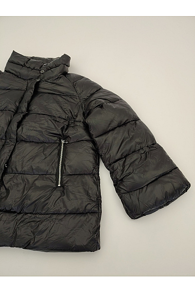 Belinda Gold Černá prošívaná zimní puffer bunda Velikost DE 46 | Belinda Gold | obrázek 3