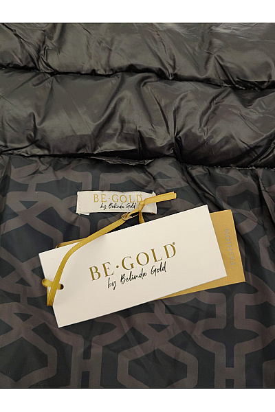 Belinda Gold Černá prošívaná zimní puffer bunda Velikost DE 46 | Belinda Gold | obrázek 7