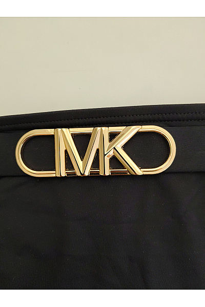 MICHAEL KORS Černé plavkové kalhotky s vysokým pasem Vel. S | MICHAEL KORS | obrázek 2