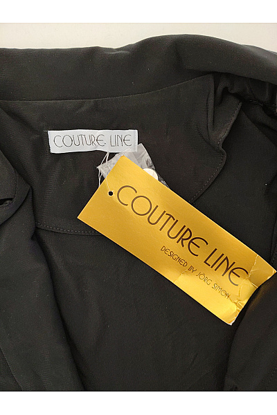 COUTURE LINE Černý elegantní kardigan s límečkem a knoflíkem Vel. DE 40 | COUTURE LINE | obrázek 4