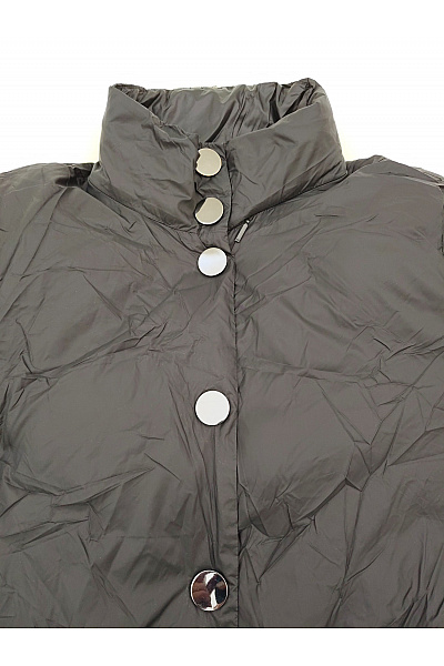 ARMANI Černá krátká prošívaná puffer bunda Velikost M | ARMANI | obrázek 4