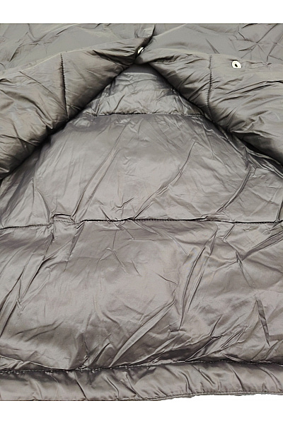 ARMANI Černá krátká prošívaná puffer bunda Velikost M | ARMANI | obrázek 7