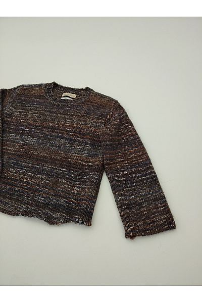 Libertine Dámský hnědý pletený pulovr oversized Velikost EU M | Libertine | obrázek 2