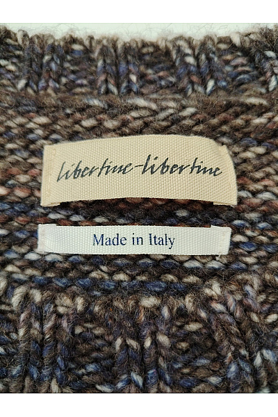 Libertine Dámský hnědý pletený pulovr oversized Velikost EU M | Libertine | obrázek 5