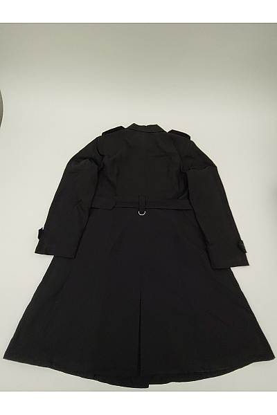 Ralph Lauren Černý dámský trenčkot s páskem elegantní Vel. US XL/TG | Ralph Lauren | obrázek 12