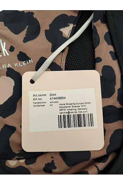 Barbara Klein Dámské sportovní fitness tílko s leopardím vzorem Velikost DE 42 | Barbara Klein | obrázek 8