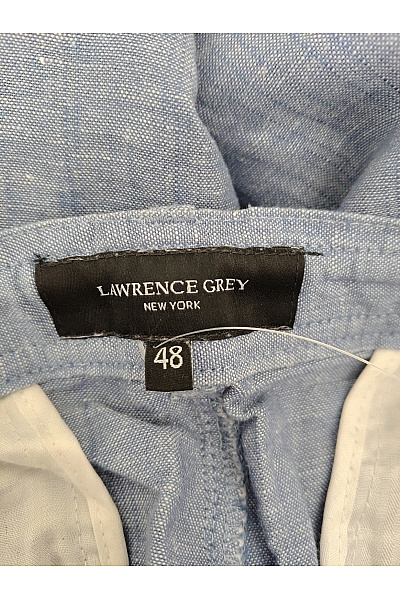 LAWRENCE GREY Pánské lněné kalhoty letní volné s kapsami Vel. EU 48 | LAWRENCE GREY | obrázek 8